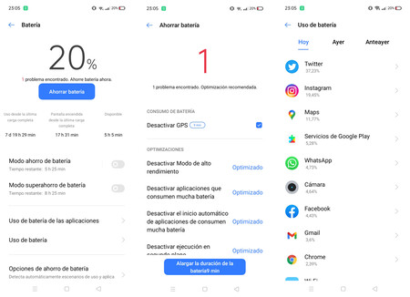 Realme C21 Bateria