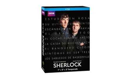 Las tres primeras temporadas de Sherlock en BluRay sólo cuestan 24,15 euros en Amazon