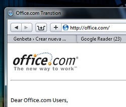 Microsoft prepara el camino para Office Web Applications y compra el dominio Office.com