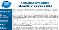 Declaración sobre el Llanto de los Bebés