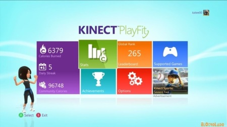 Kinect PlayFit: para contar las calorías que quemas al jugar