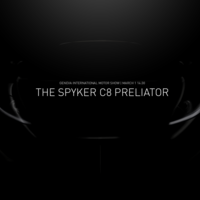 El nuevo Spyker C8 Preliator podría ser híbrido o eléctrico