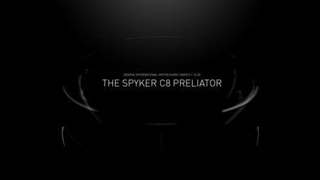 El nuevo Spyker C8 Preliator podría ser híbrido o eléctrico