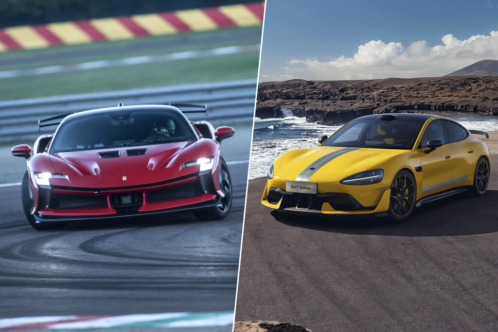 Xiaomi SU7 Ultra Supera a Ferrari SF90 en Carrera de Aceleración