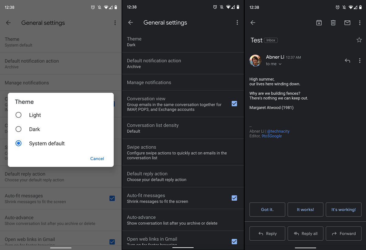 Cómo activar el modo oscuro en las aplicaciones y servicios de Google ...