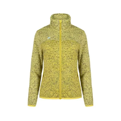 Izas - Chaqueta Polar para Mujer - Chaqueta con Cierre y Bolsillos de Cremallera - Chaqueta Térmica Polar de Punto - Rápido Secado - Ideal para Actividades al Aire Libre - Samaun II - Talla M