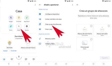 Chromecast スピーカー グループ