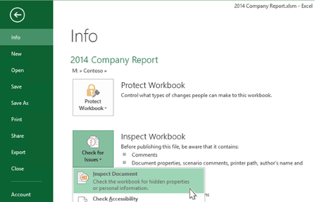Microsoft agrega mejoras a la inspección de documentos en Word, Excel y PowerPoint