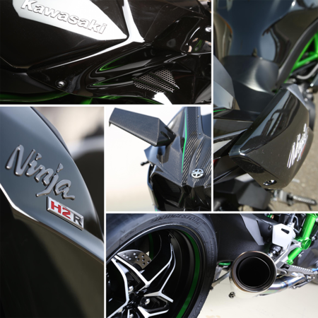 Detalles Kawasaki H2r