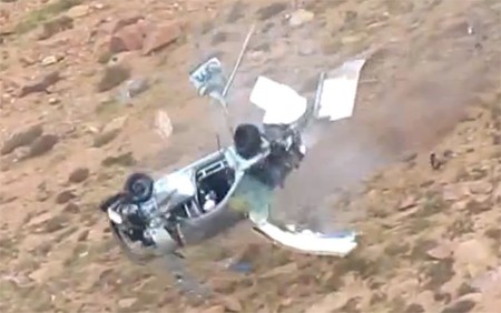 El espeluznante accidente de Jeremy Foley en el Pikes Peak