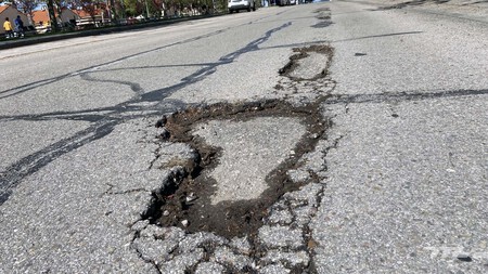 Agujeros Carretera Mop 0