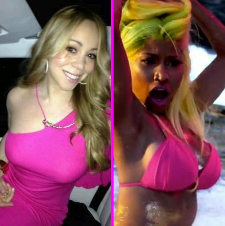 Y quien acompañará a Mariah Carey en American Idol es... ¡Nicki Minaj!