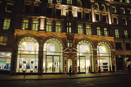 La Apple Store de Londres, comentada por uno de nuestros lectores