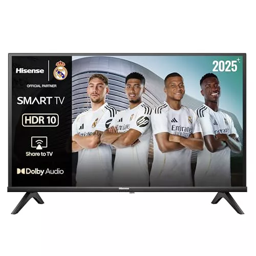 Hisense 32A4Q - HD Smart TV 32 Pulgadas, Modo Juego, Deportes IA