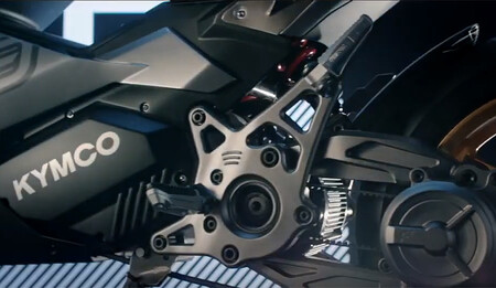 Un scooter eléctrico con tintes deportivos también está entre los planes de Kymco, y este teaser es la prueba