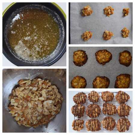 Galletas florentinas paso a paso