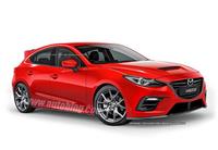 Así podría ser el nuevo Mazdaspeed3
