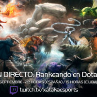 Jugamos en directo a Dota 2 con la sección “Rankeando” a las 22:00 horas (15:00 horas en Ciudad de México) [Finalizado]