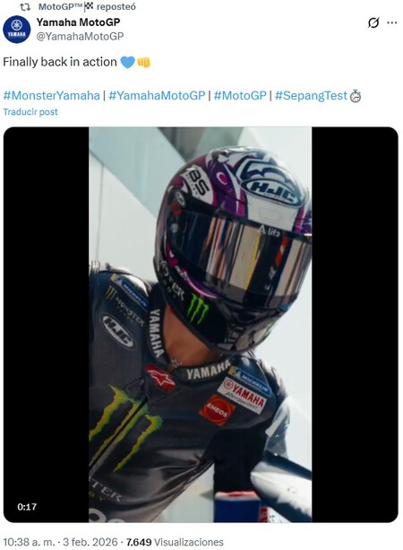 Yamaha Motogp Sepang 2026