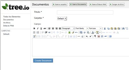 tree.io gestor documental