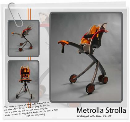 Curioso (y espacial) carrito