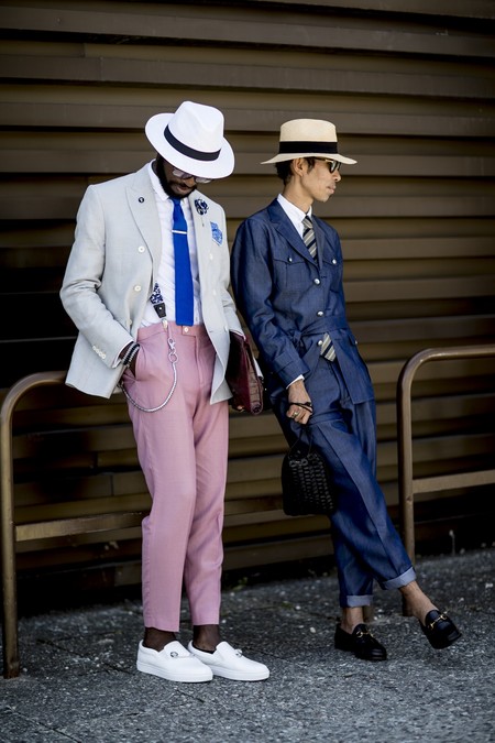 El mejor streetstyle de la semana: trajes con mucho color para una vuelta al trabajo exitosa