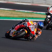 Álex Márquez hizo su primera gran carrera en MotoGP y solo el airbag le impidió ser la mejor Honda en pista
