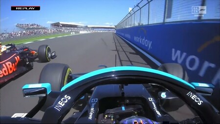 Hamilton Muro Verstappen Gran Bretana F1 2021