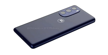 Motorola Edge X30がリークされました。 OnLeaks および 91Mobiles による画像