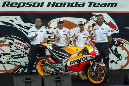 El Repsol Honda Team se presenta en el Circuito Internacional de Sentul