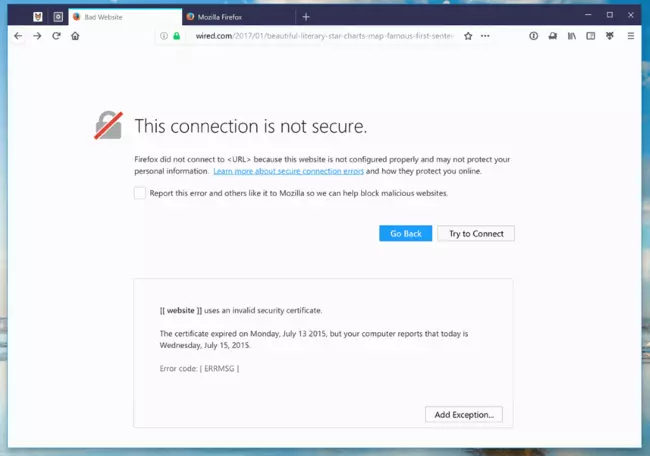 Https Error Firefox 57
