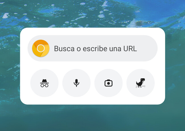 Widget Chrome Canary