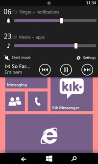 Supuestas capturas de pantalla de Windows Phone 8.1: botones en pantalla y volúmenes independientes