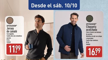 Chaqueta Acolchada Up2fashion Folleto Aldi
