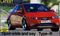 Nuevo Honda Civic Type-R, ¿será así?