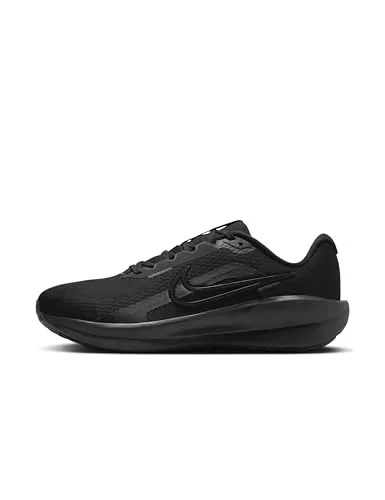 NIKE Downshifter 13, Sneaker Hombre, Gris Antracita Negro Lobo, 42 EU