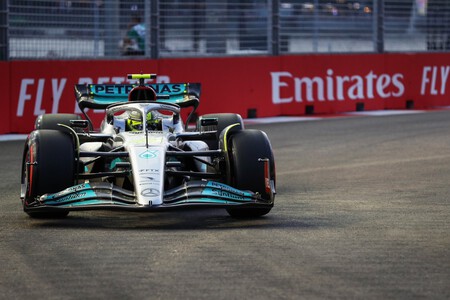 Hamilton Singapur F1 2022