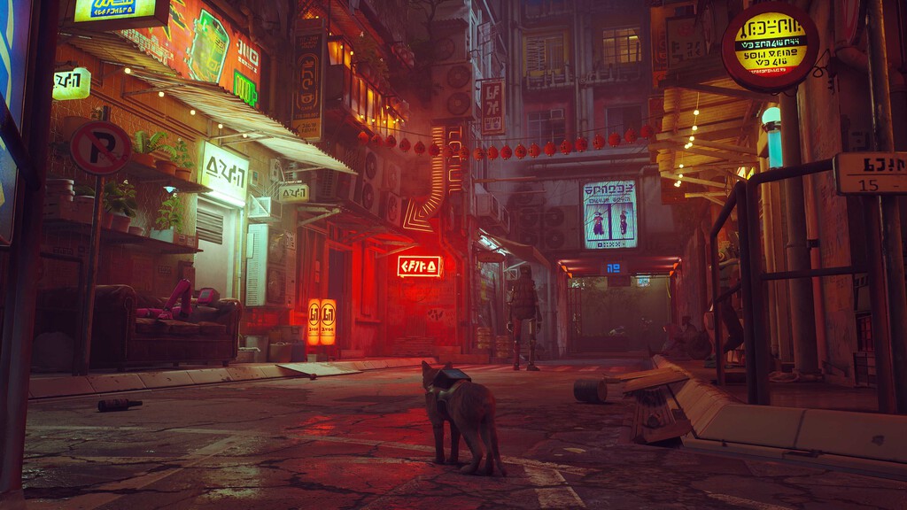 'Stray' es un juego corto y no pasa absolutamente nada