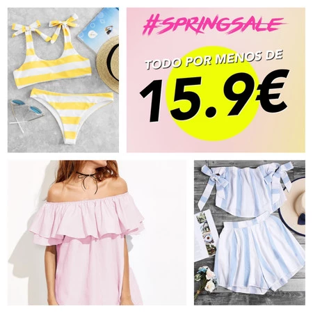 Comienzan las #SPRINGSALE de SheIn: Todo por menos de 15,99 euros y envío gratis 