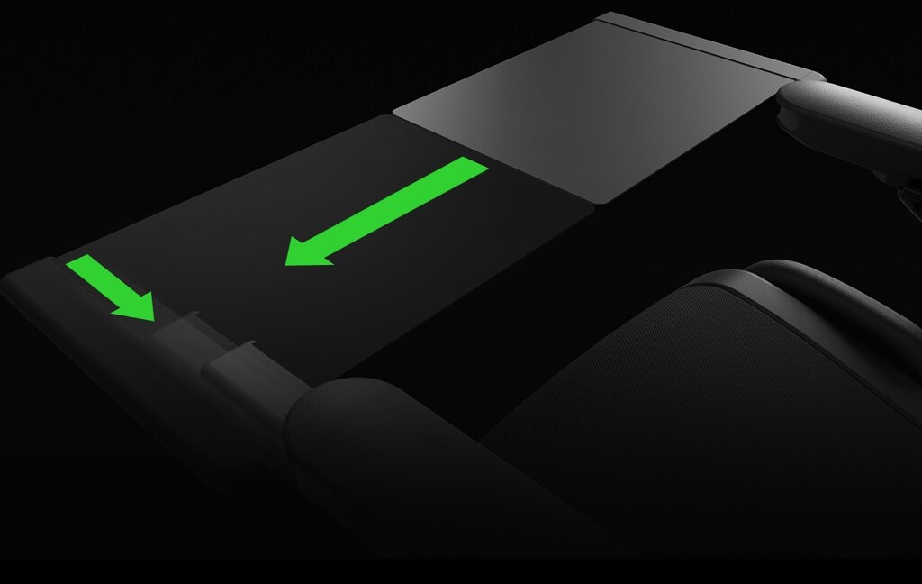 Razer imagina la silla 'gamer' del futuro con un OLED de 60 pulgadas