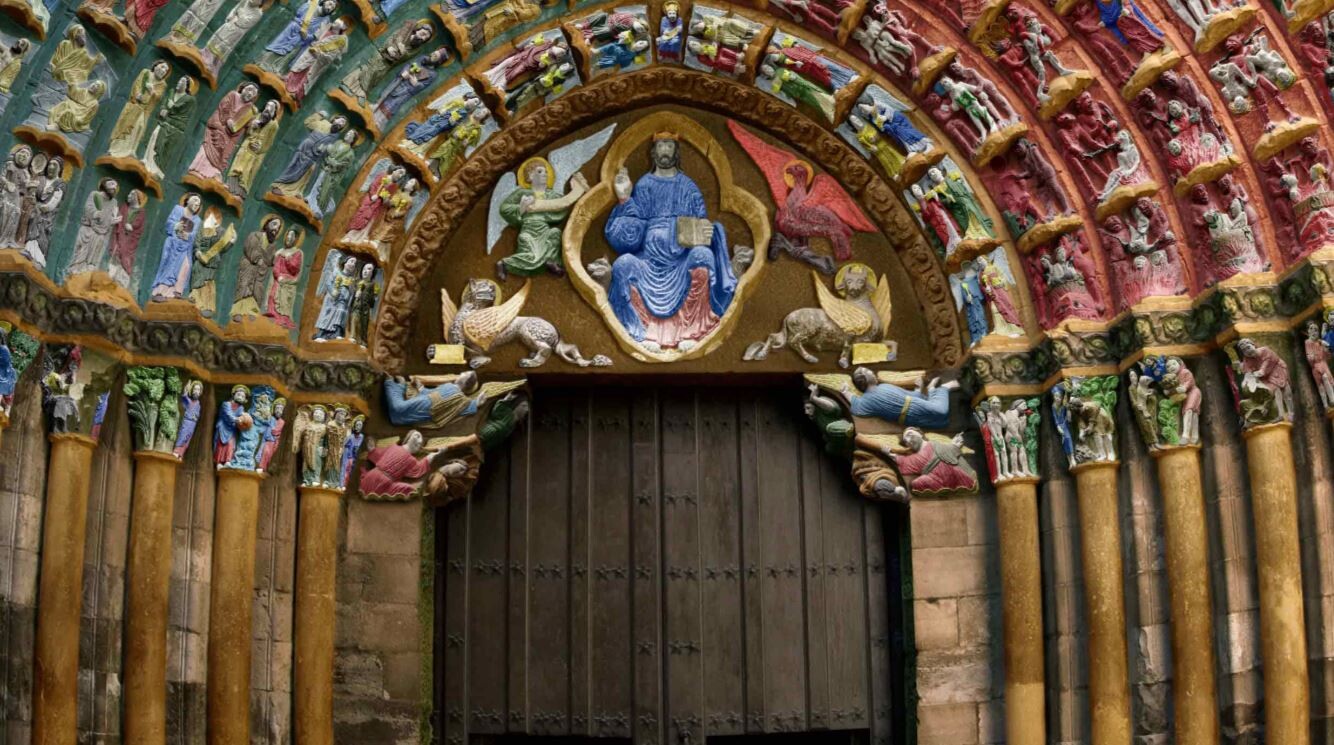 La Puerta del Juicio Final, una representación única del infierno en la Catedral de Tudela