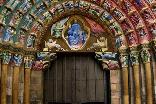 La Puerta del Juicio Final, una representación única del infierno en la Catedral de Tudela