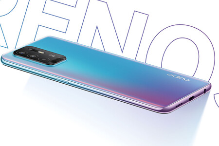 OPPO Reno5 Z: panel AMOLED, cámara cuádruple y carga rápida en un nuevo móvil 5G de gama media