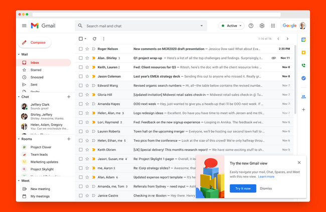 Nuevo Diseno Gmail