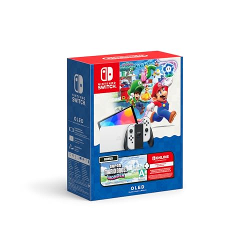 Nintendo Switch™ OLED + Super Mario Bros.™ Wonder + 3mo NSO