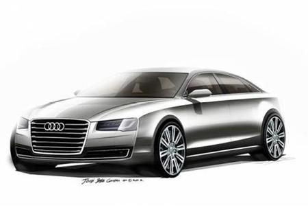 Nuevo Audi A8: Primeros bocetos y nuevo sistema de iluminación Matrix 