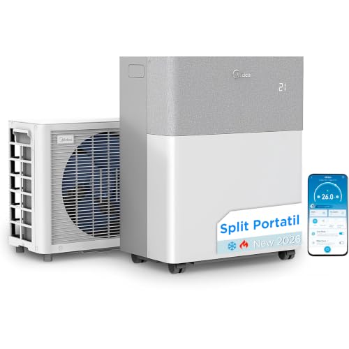 Midea Portasplit Aire Acondicionado Portatil 4 en 1 | 3000 frigorías