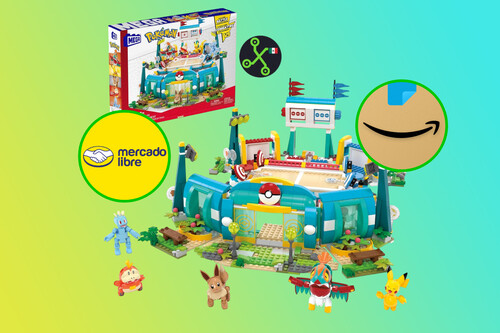 Mega Construx Pokemon Estadio Entrenamiento Amazon Mexico Mercado Libre Ofertas Descuentos Coleccionables