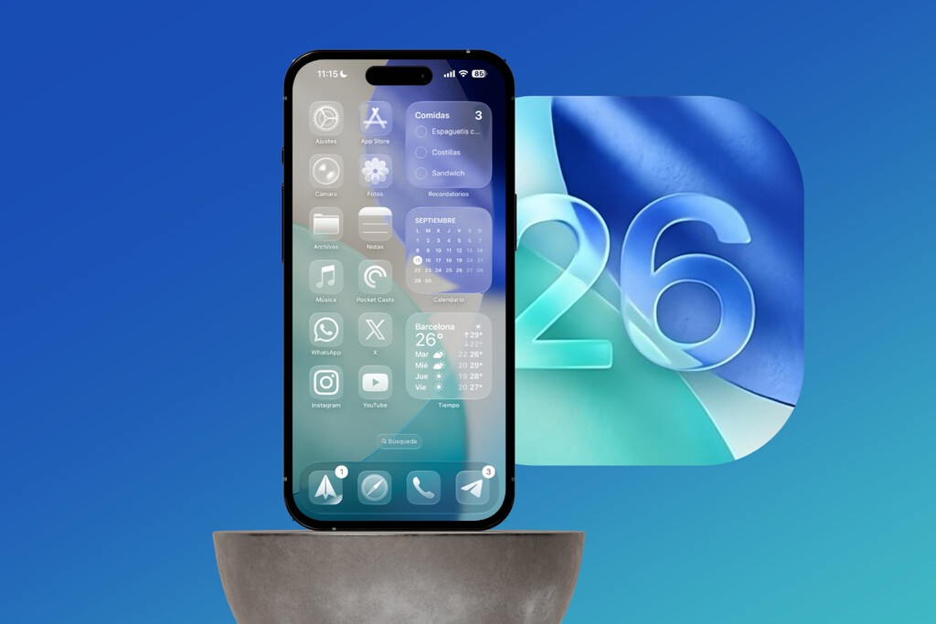 iOS 26 llega hoy para todos y no es una actualización más. Sus novedades marcan el inicio de una nueva era para el iPhone iOS 26 llega hoy para todos y no es una actualización más. Sus novedades marcan el inicio de una nueva era para el iPhone