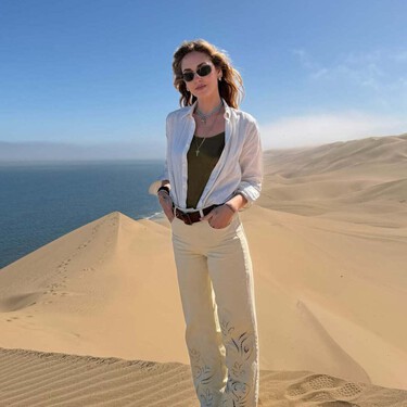 Las nuevas Salomon en color nata que mejor encajan con el estilo boho-chic esta temporada  